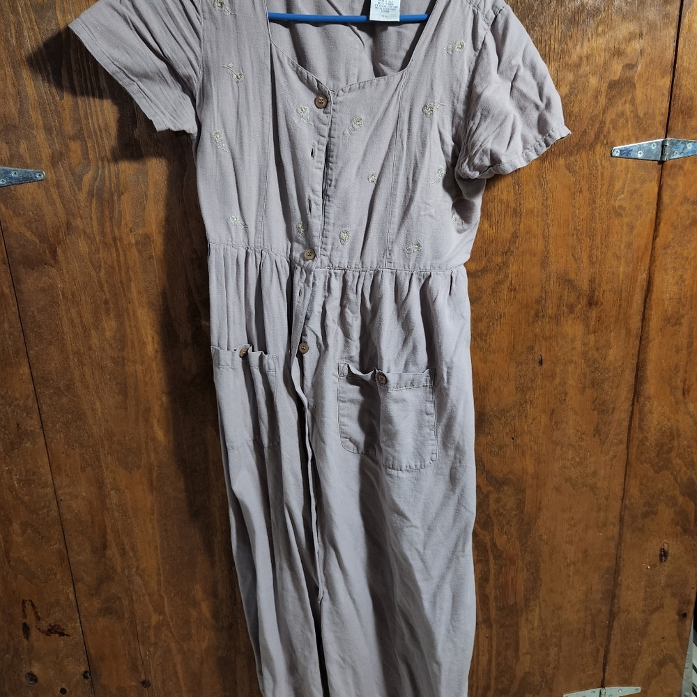 Linen Day Dress
